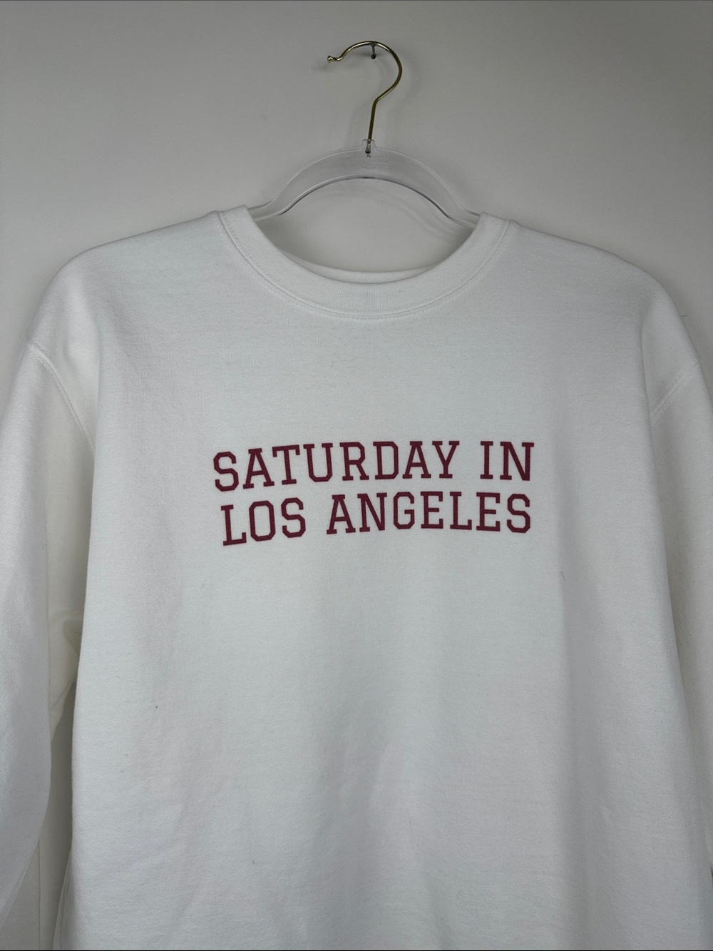 Gameday Graduate Saturday in Los Angeles USC Trojans White Pullover Sweatshirt M - Picture 2 of 8